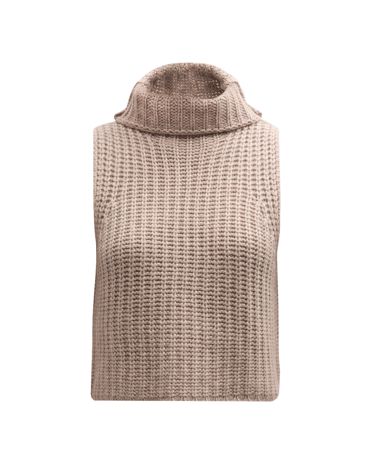 Sablyn Cashmere Turtleneck Tank Top