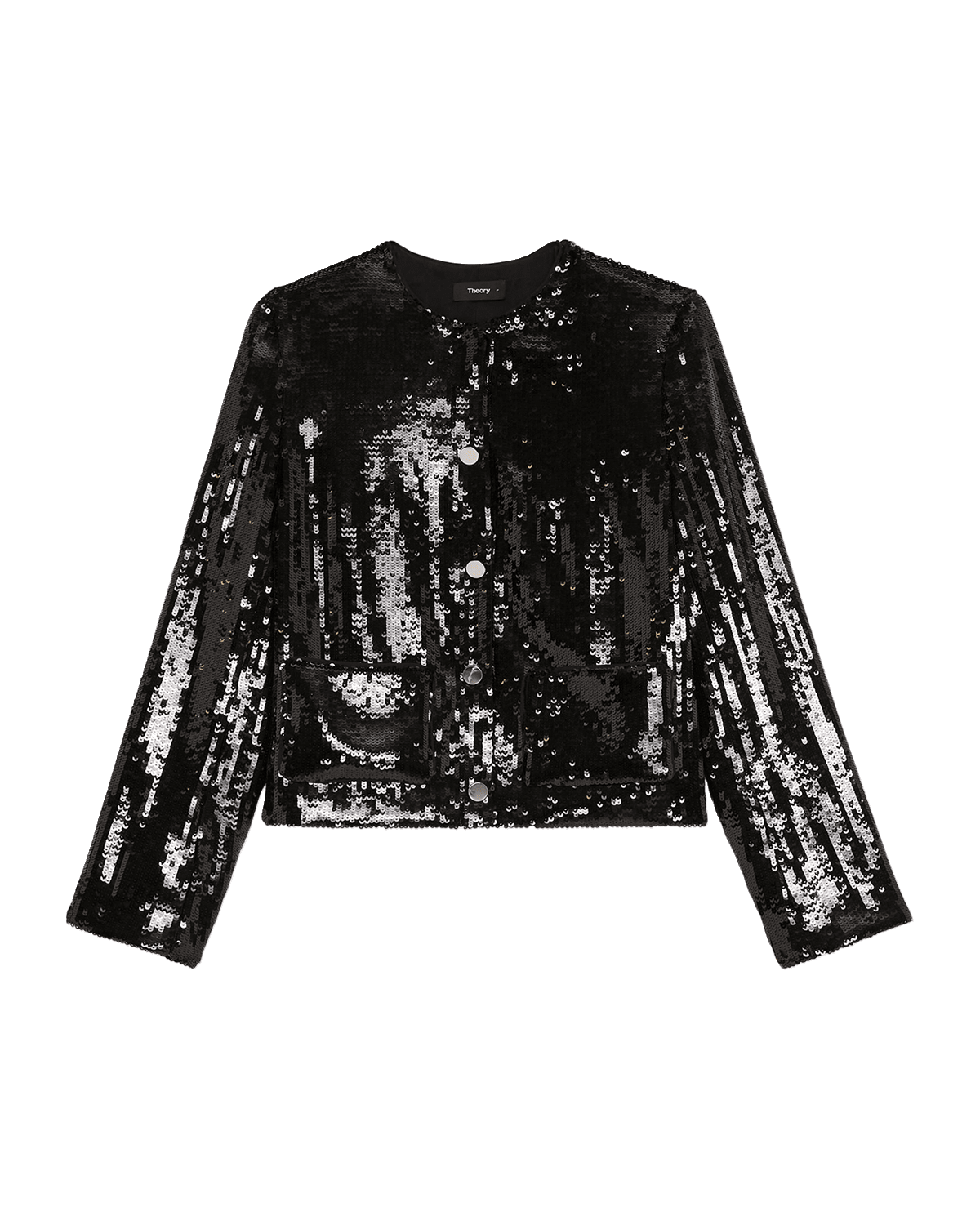 Theory Sequin Crop Jacket