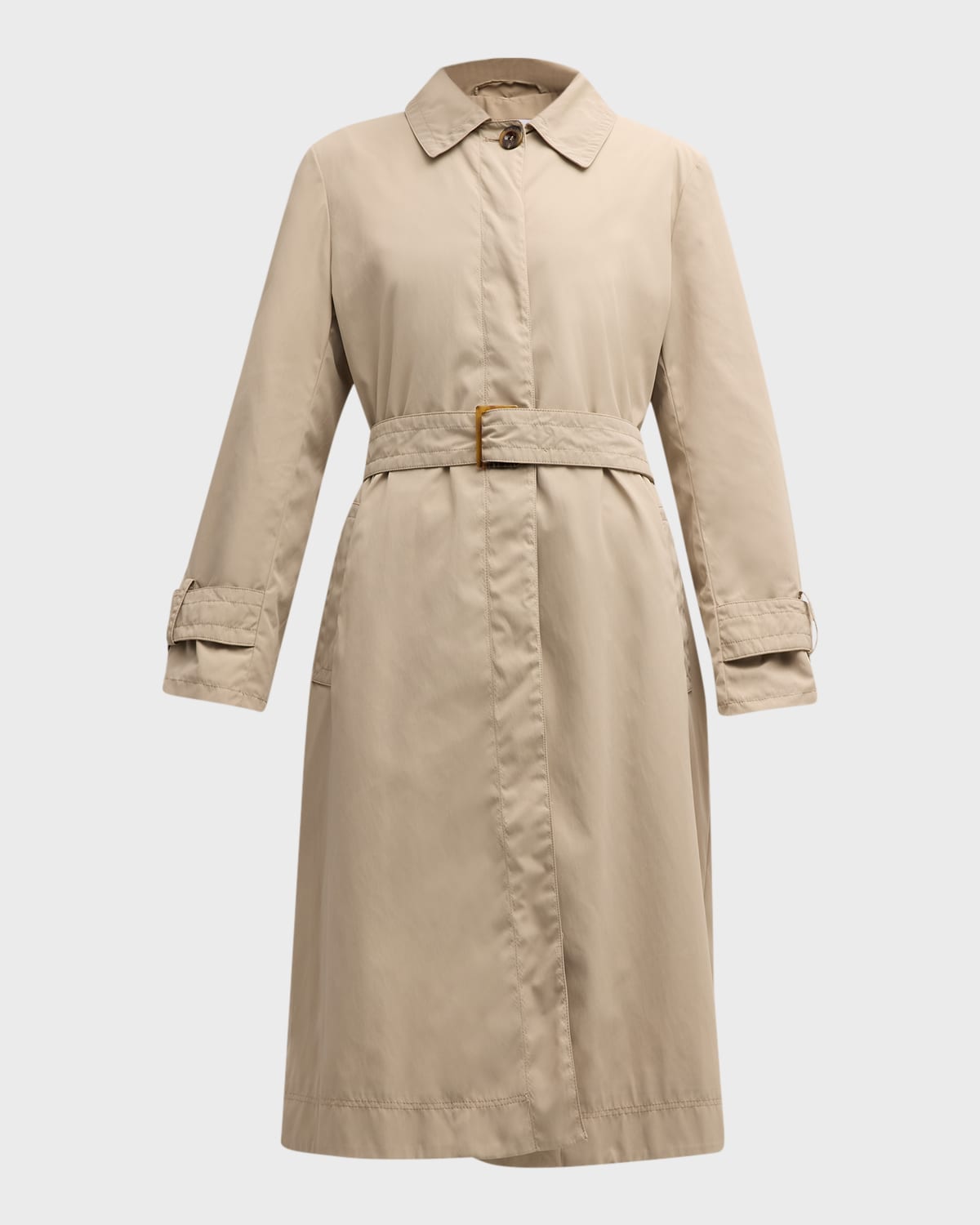 Marella Villar Belted Water-Repellent Coat