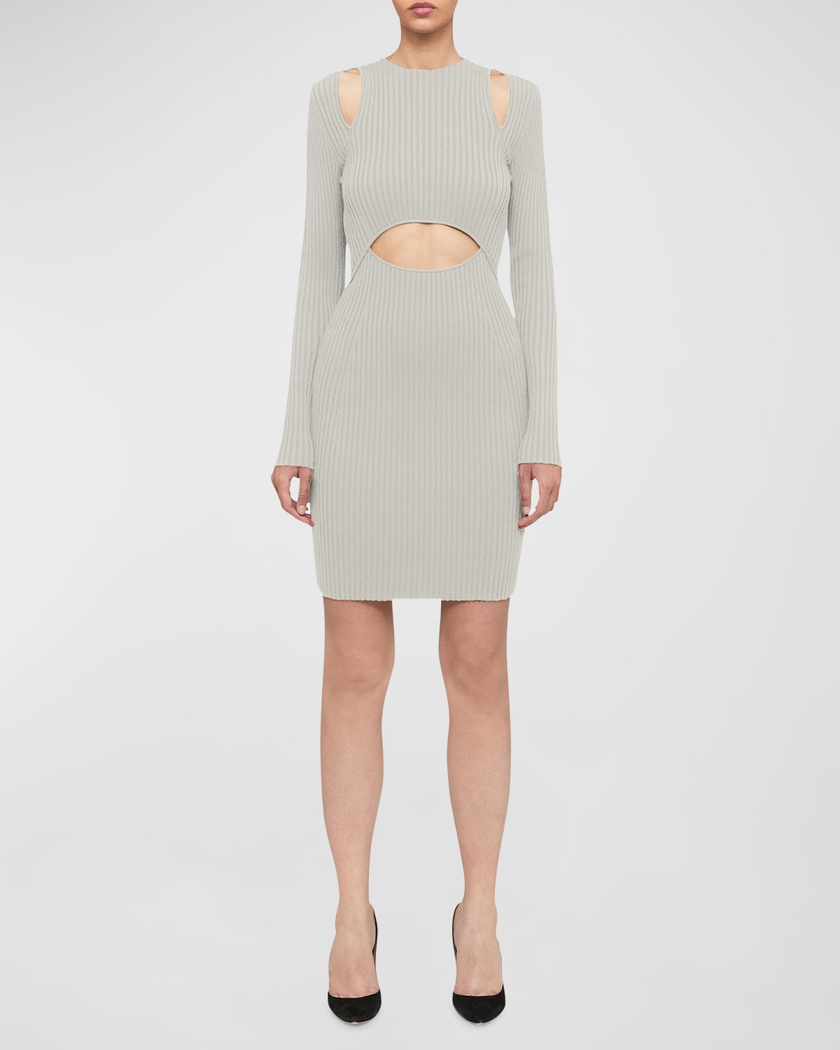 Wolford x Simkhai Cutout Contour Mini Dress