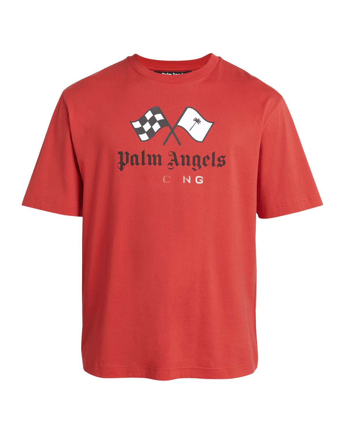 Palm Angels Men's Racing Logo T-Shirt