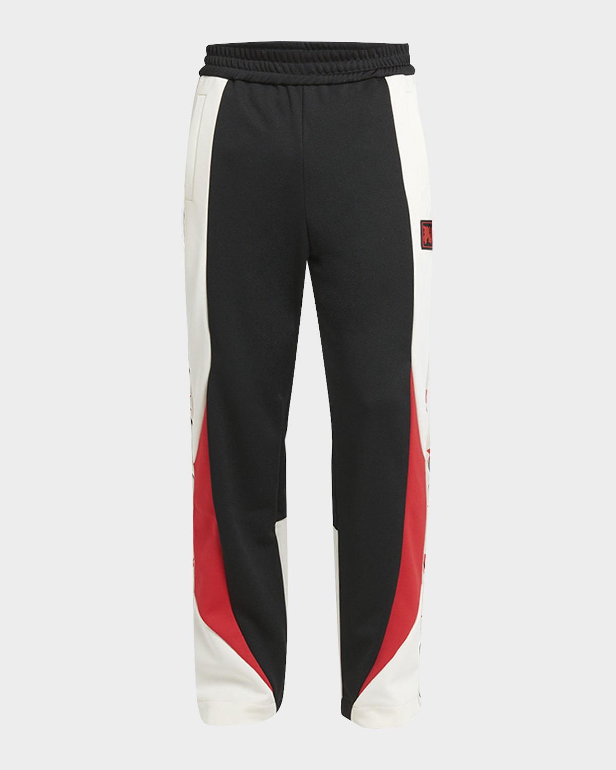 Palm Angels Men's Colorblock Racing Track Pants