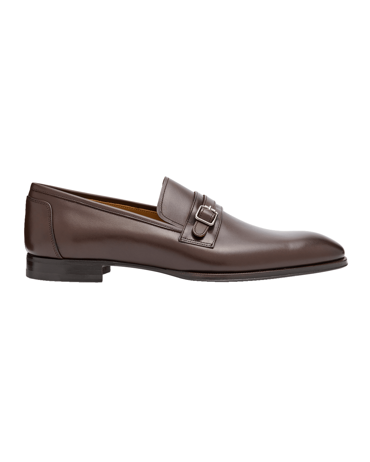 Paul Stuart Men's Burton Single Monk Strap Loafers