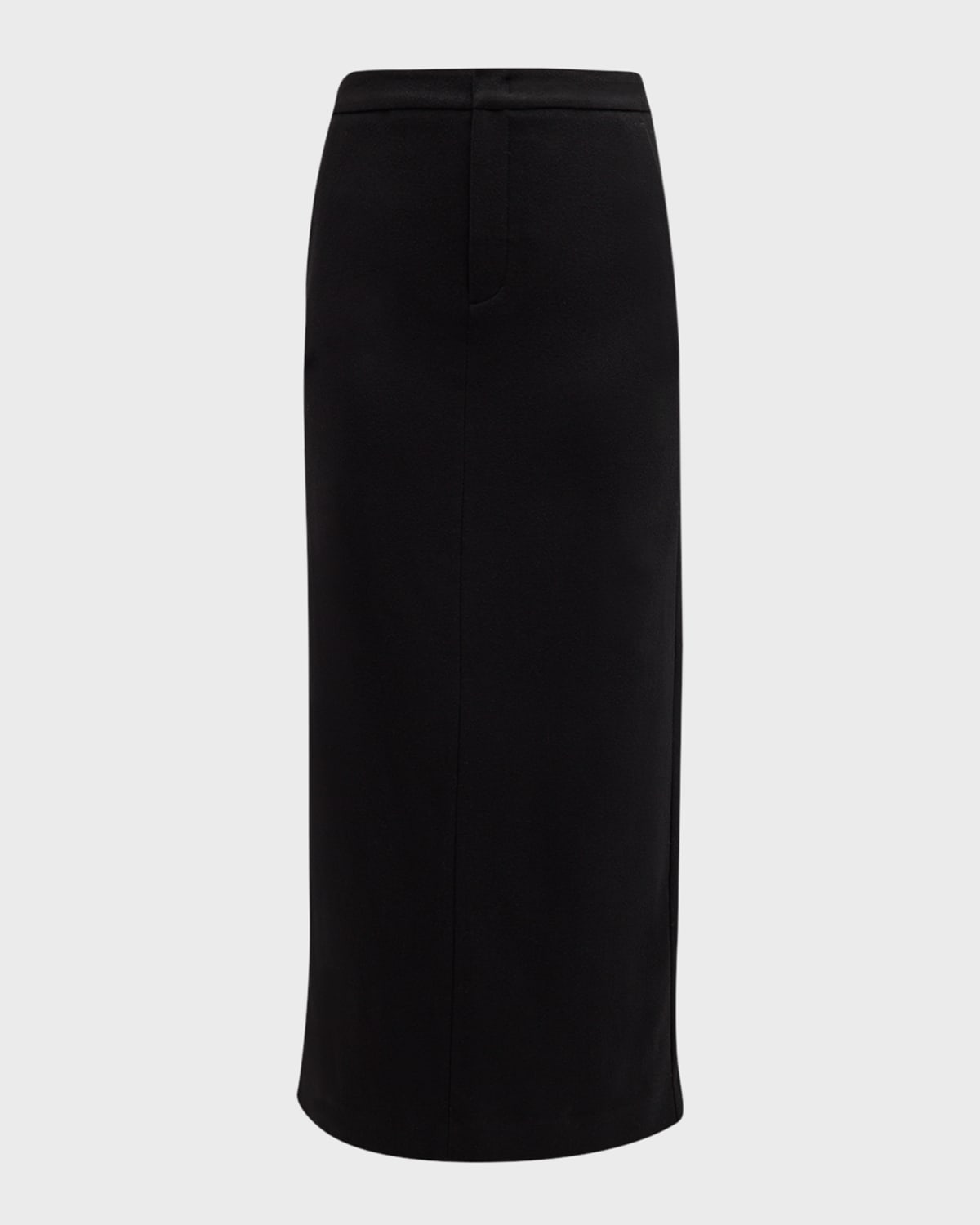 Vince Brushed Flannel Maxi Skirt