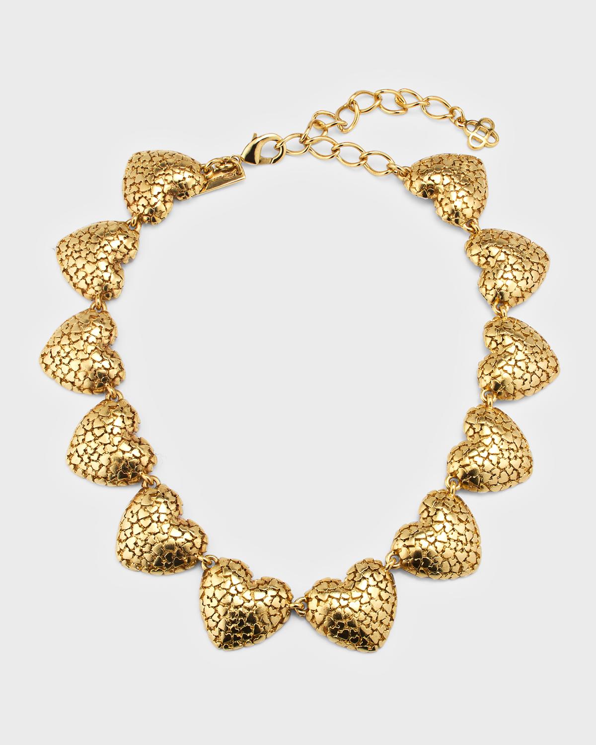 Heart Clusters Necklace