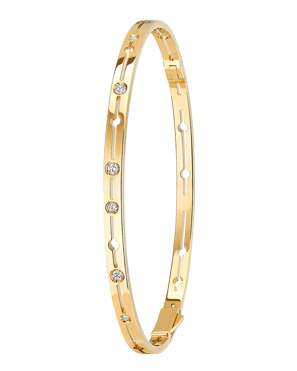 DINH VAN Pulse Small Bracelet with Diamonds