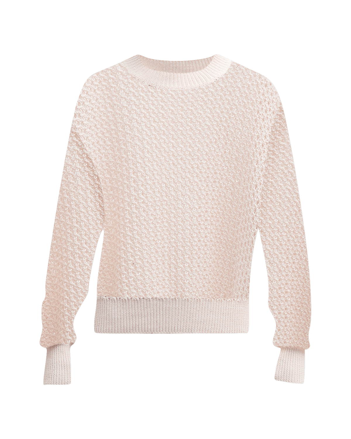 FABIANA FILIPPI Open-Stitch Crewneck Sweater