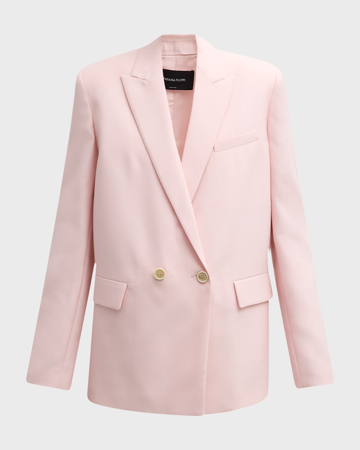 FABIANA FILIPPI Peak-Lapel Double-Breasted Jacket