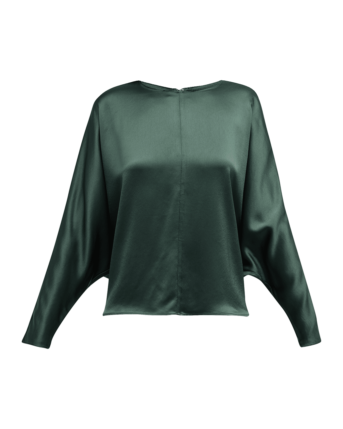 By Malene Birger Odelleys Cutout Dolman-Sleeve Satin Blouse