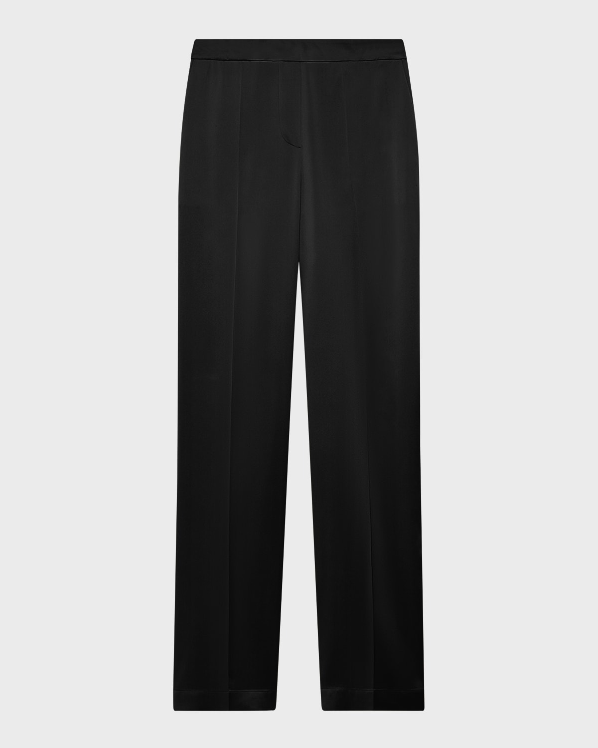 Joseph Tova Straight-Leg Silk Satin Pants