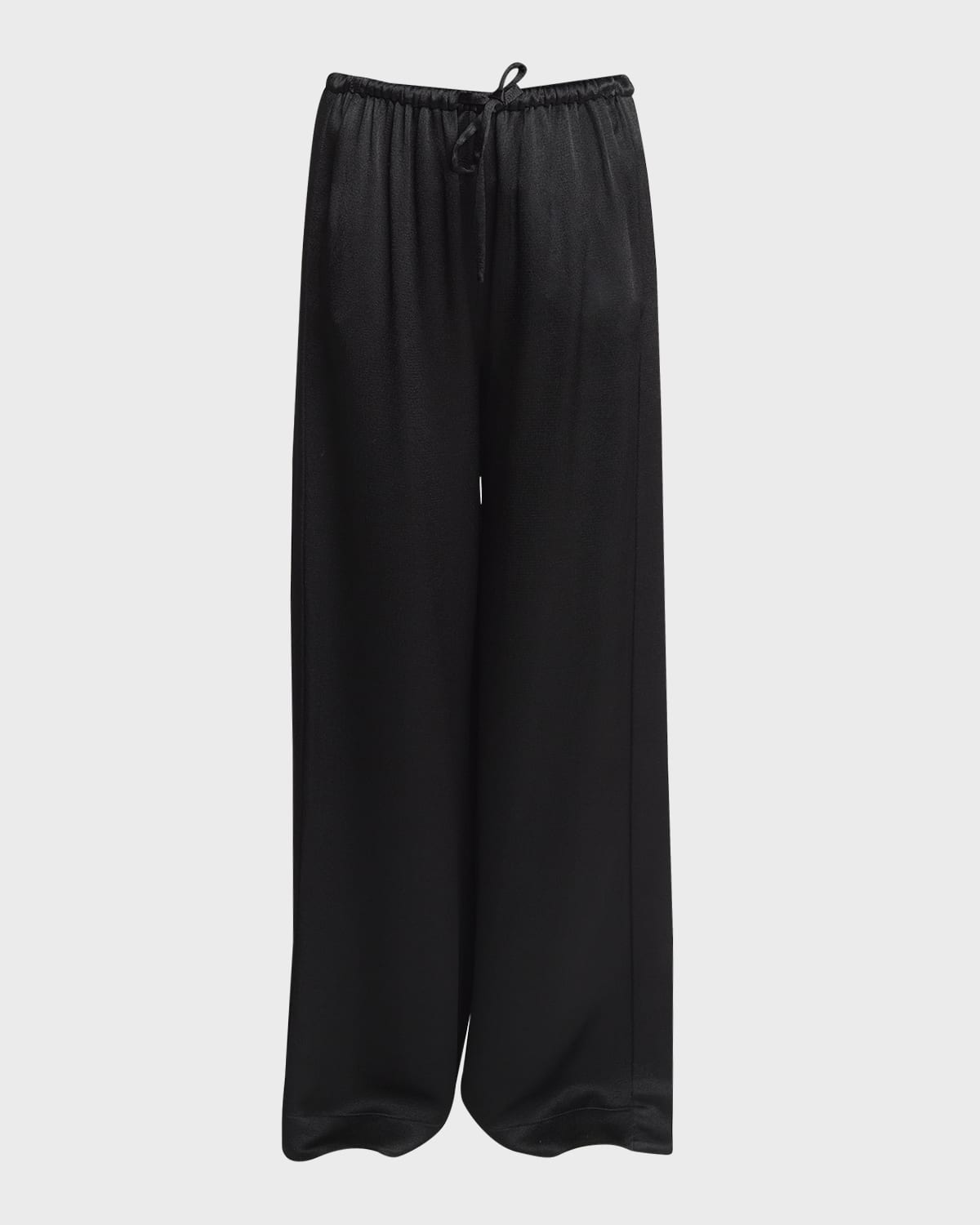 Proenza Schouler White Label Hazel Pull-On Drawstring Satin Pants