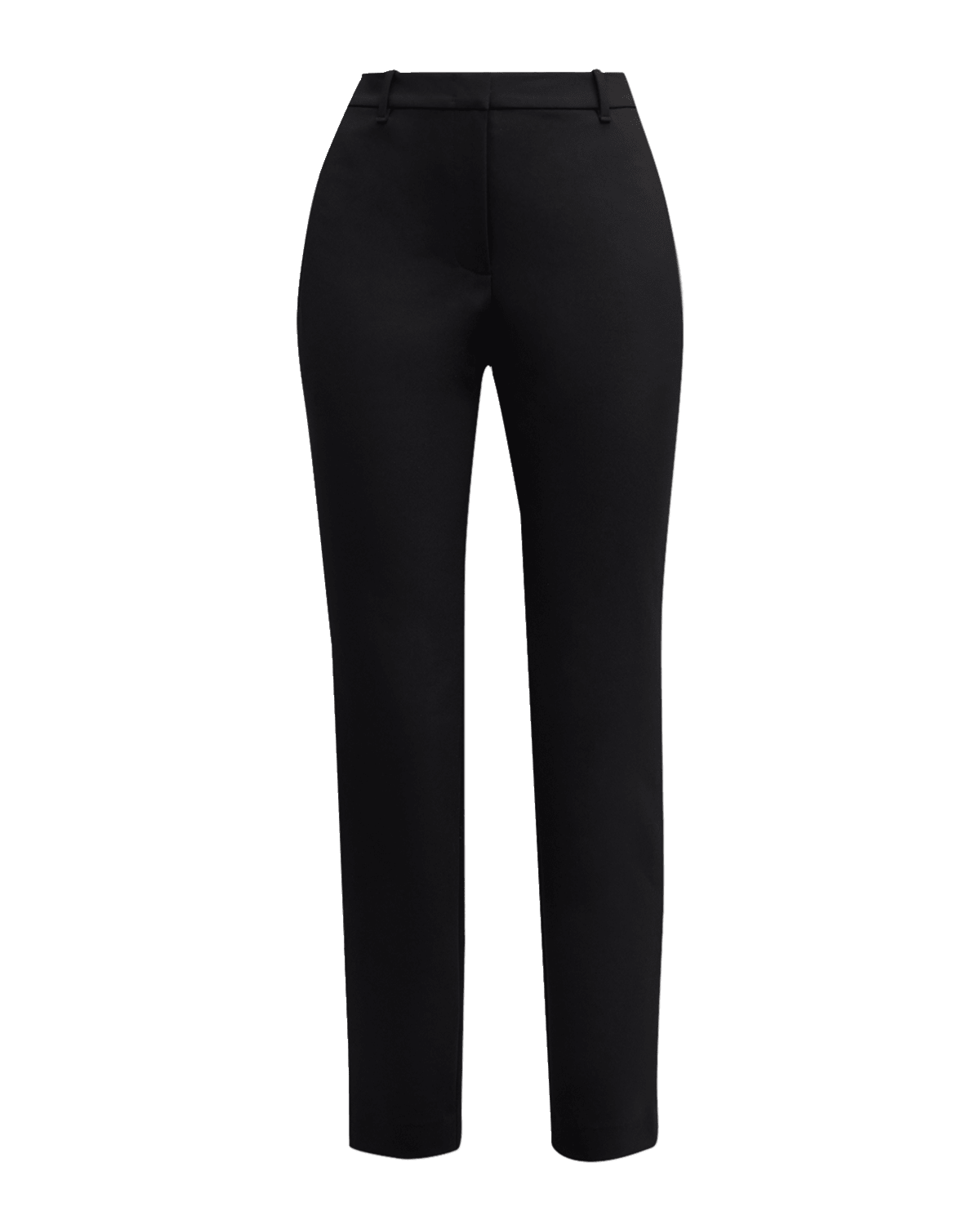 Lafayette 148 New York Essex Mid-Rise Cropped Straight-Leg Pants