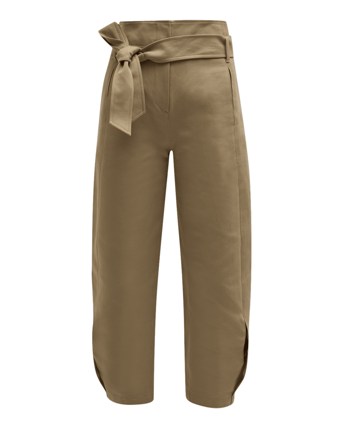 RECTO Curved High-Rise Twill Pants