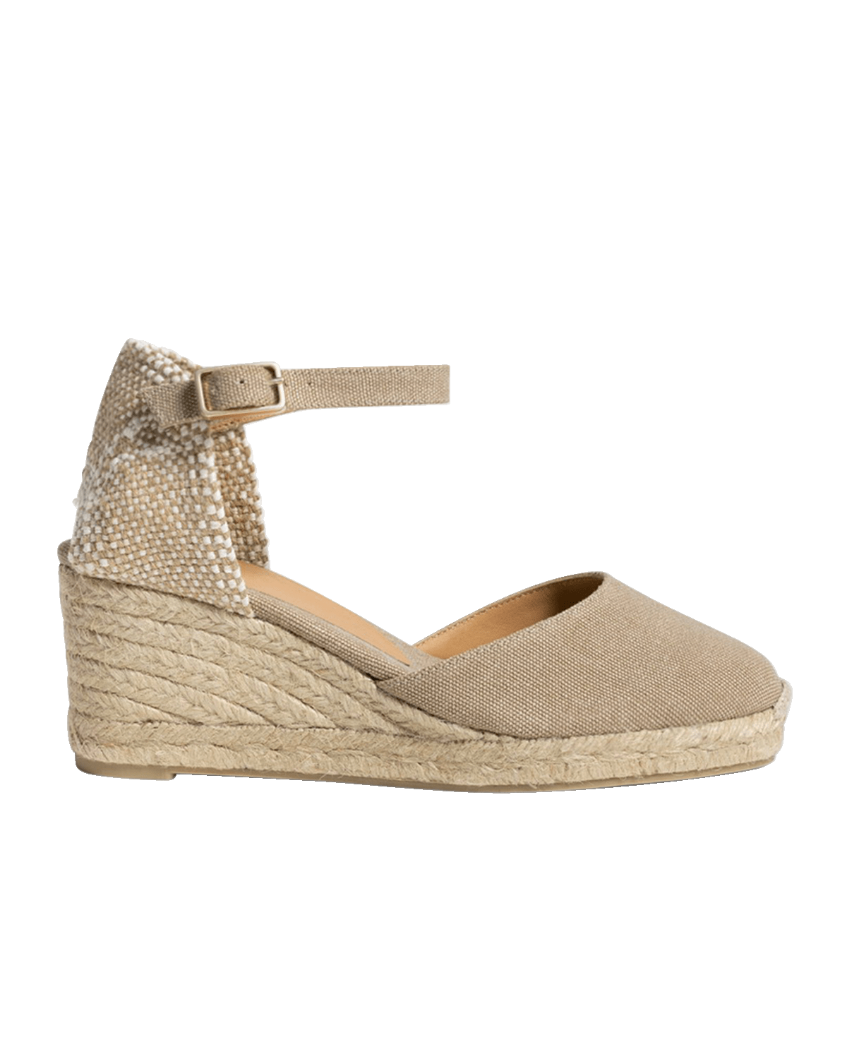 Castaner Carol Canvas Ankle-Strap Wedge Espadrilles