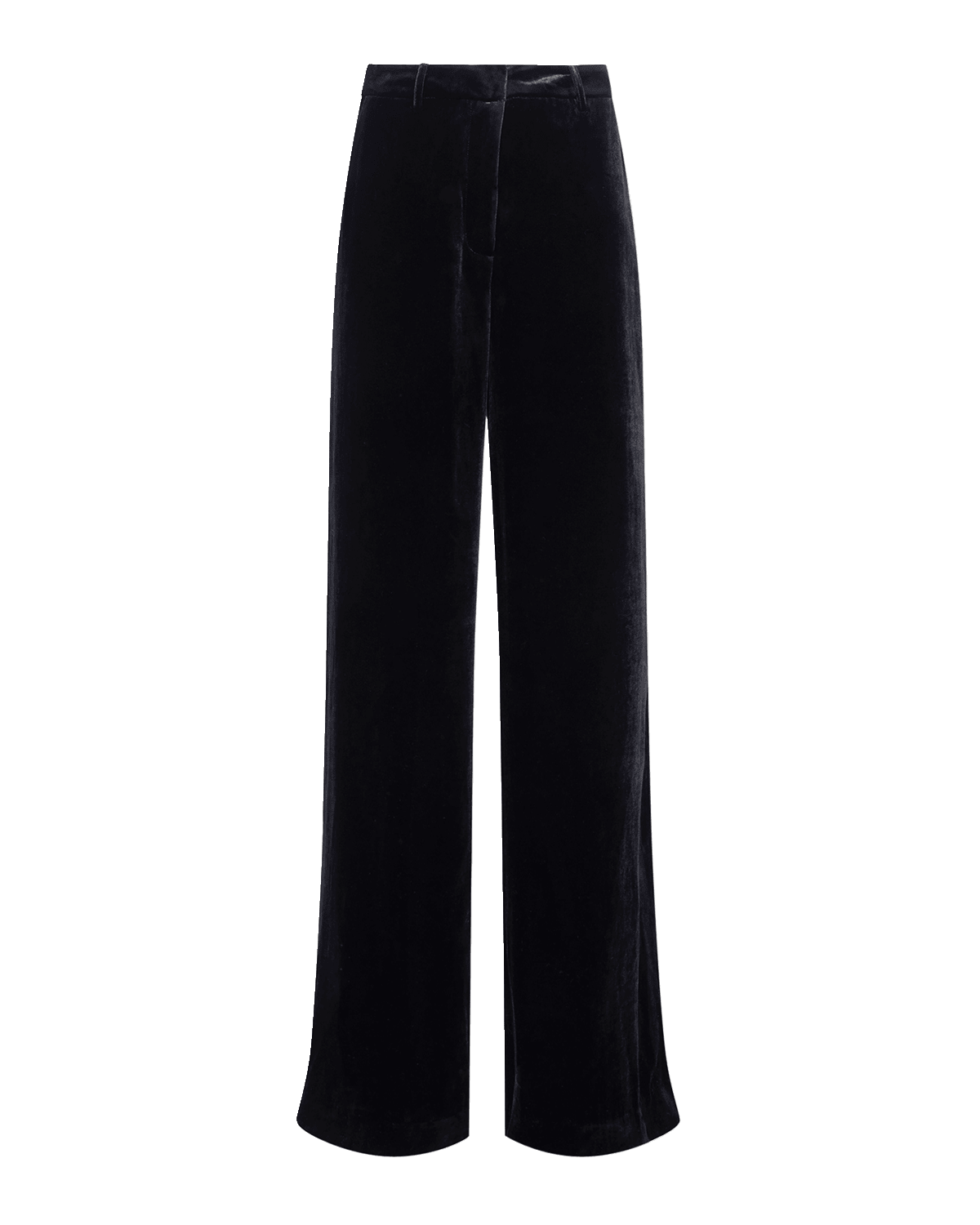 L'Agence Pilar Velvet Wide-Leg Pants