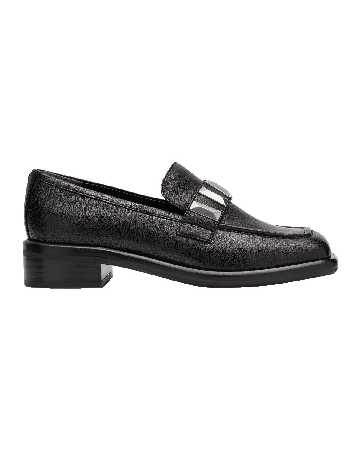 Rag & Bone Maxwell Leather Stud Slip-On Loafers