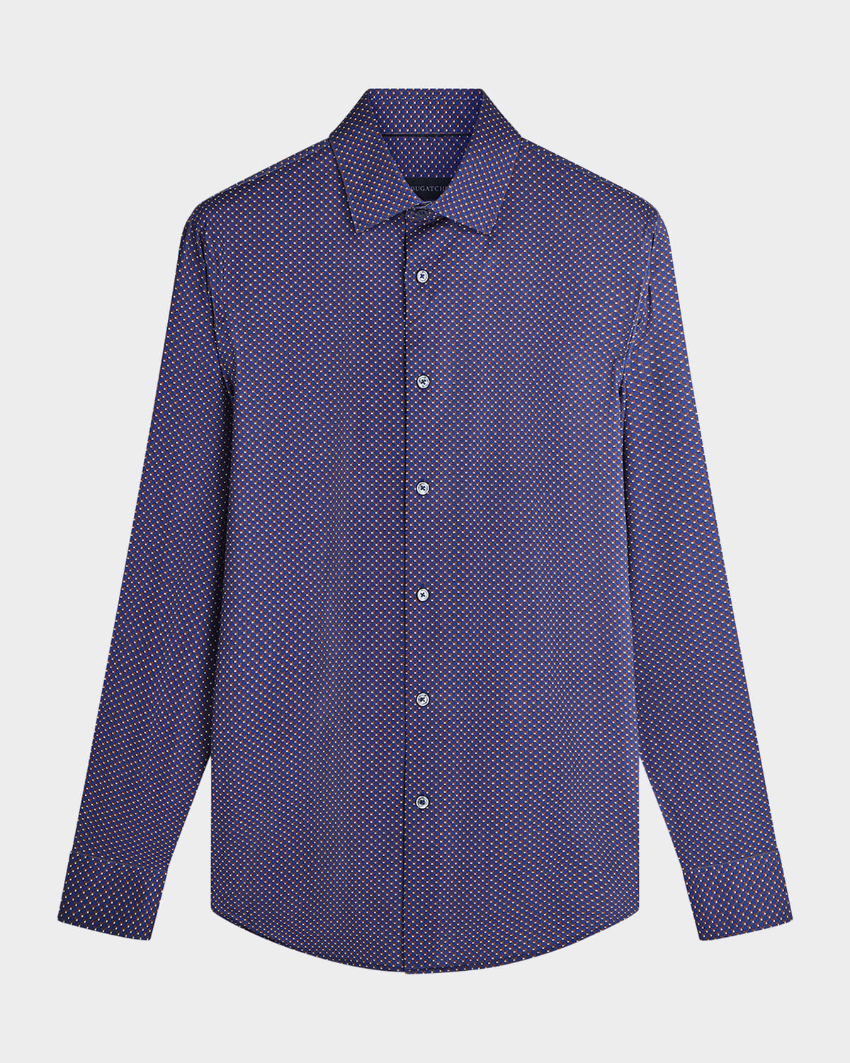 Bugatchi Men's James Ooohcotton Micro-Geometric Sport Shirt