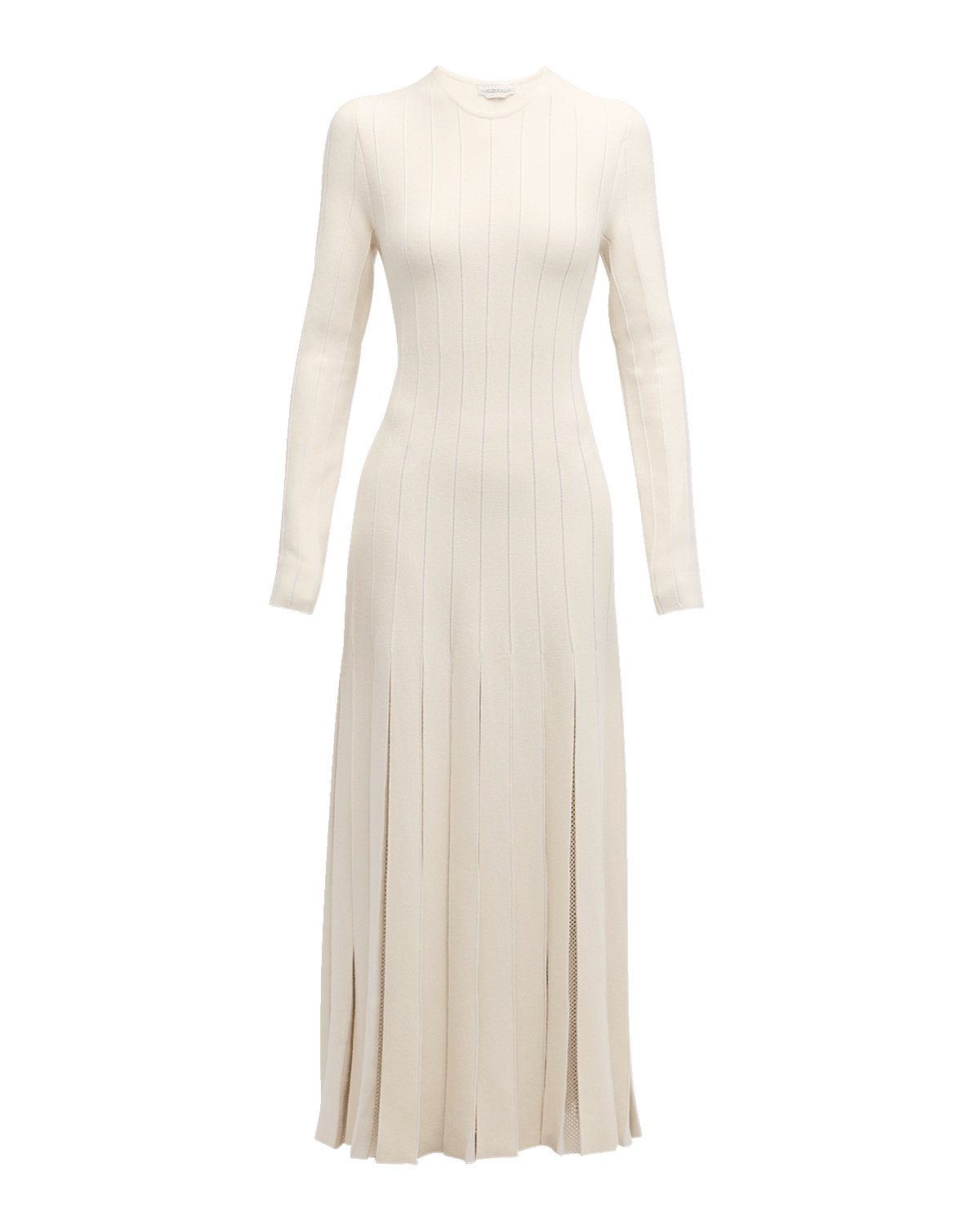 Gabriela Hearst Walsh Pleated Wool Maxi Dress