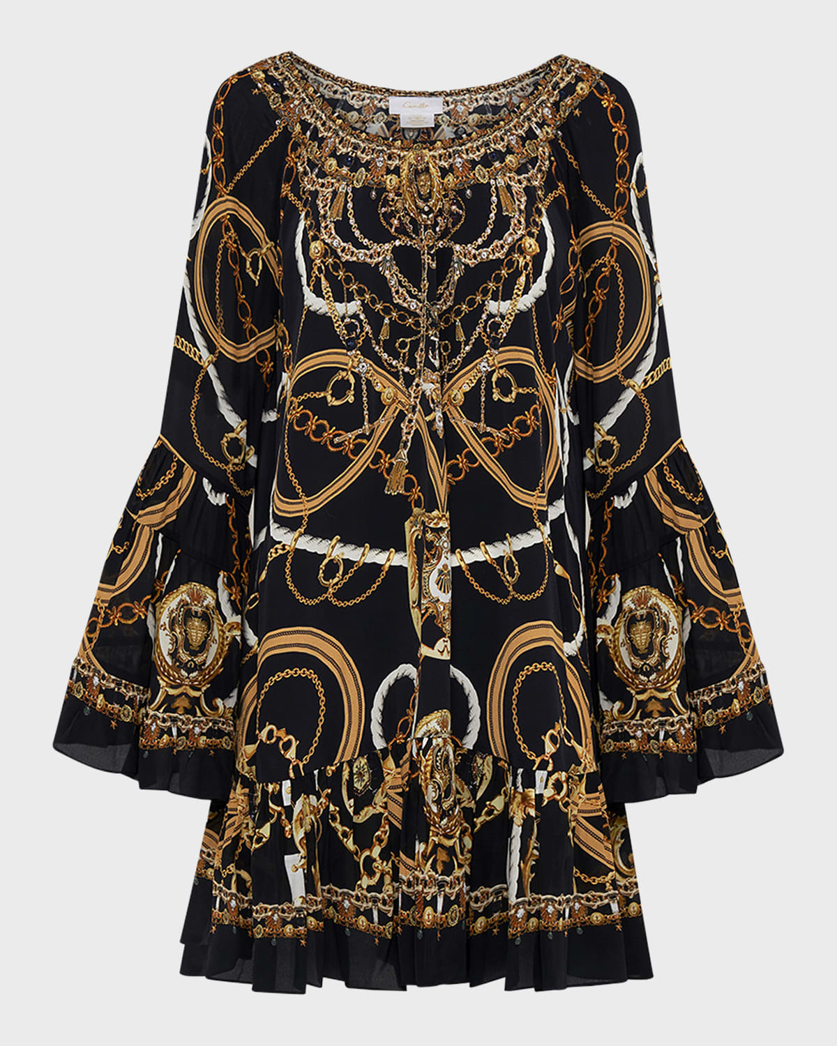 Camilla Coast to Coast Frill Mini Dress