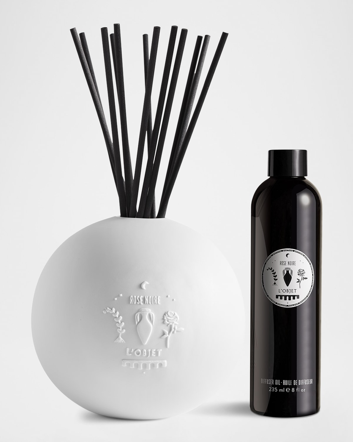 Rose Noire Apothecary Diffuser, 8 oz.