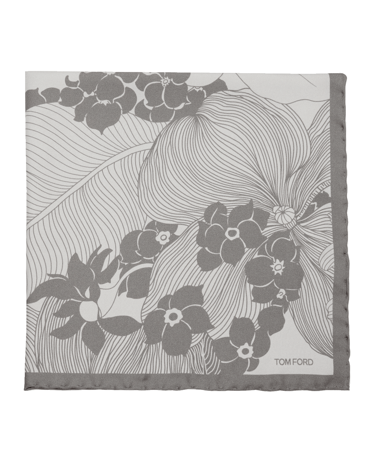 TOM FORD Men's Silk Twill Pocket Square