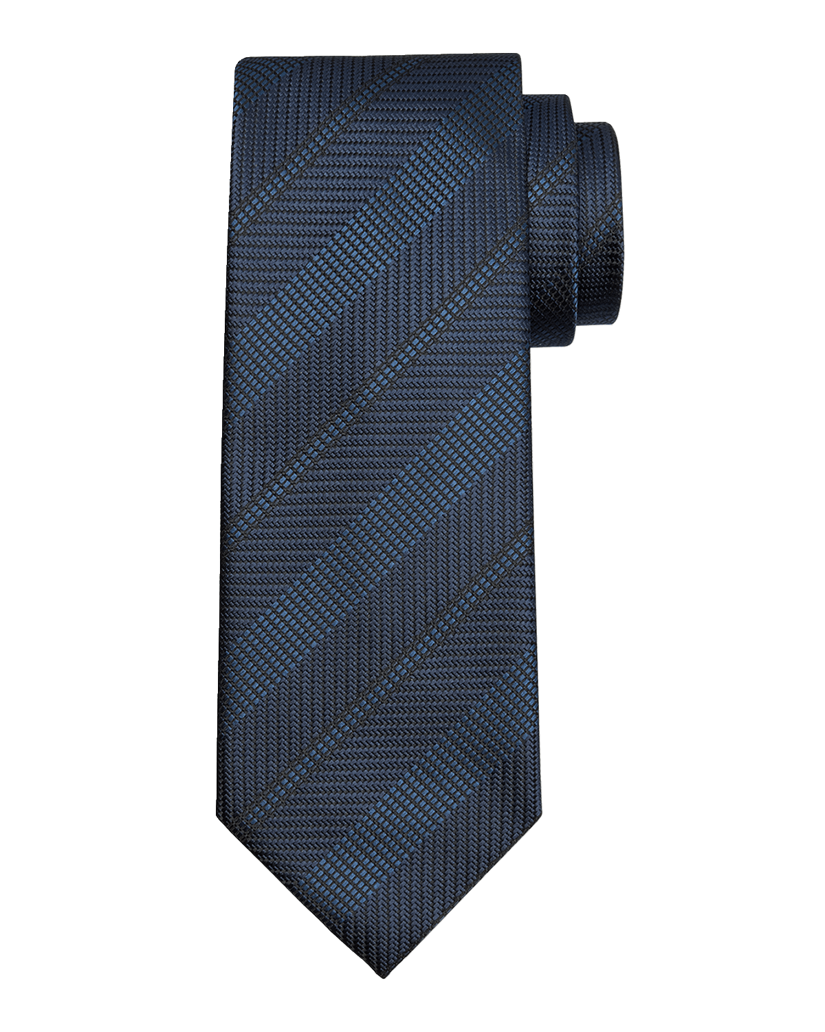 TOM FORD Men's Silk Jacquard Stripe Tie