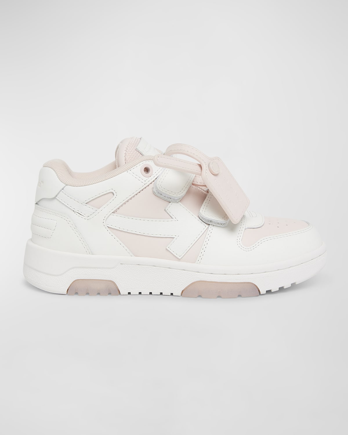 Off-White Girl's Out of Office Leather Sneakers, Toddler/Kids