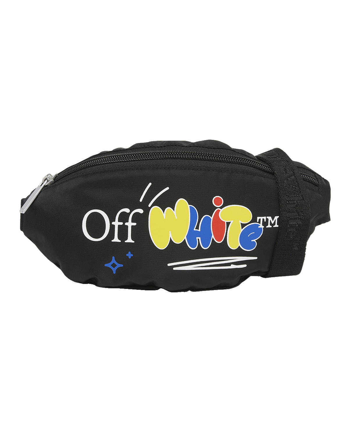 Off-White Girl's Funny Logo-Print Belt Bag