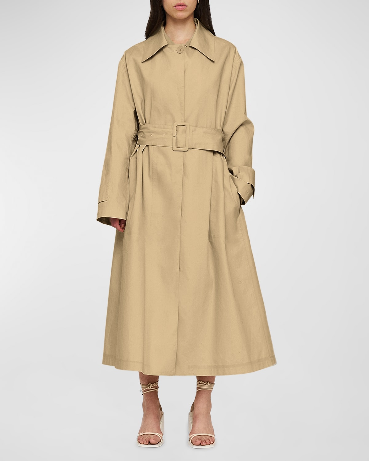 Joseph Lowendal Oversized Belted Coat