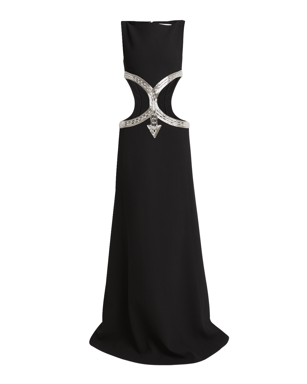 Chloe Maude Cutout Gown with Crystal Detail