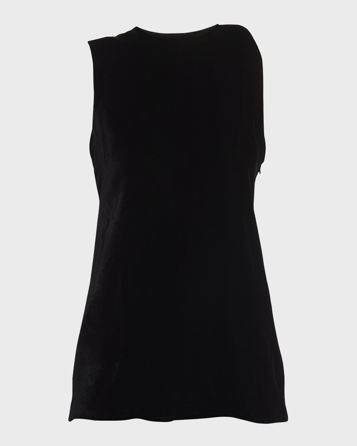 Proenza Schouler Joyce Twisted Velvet Tank Top