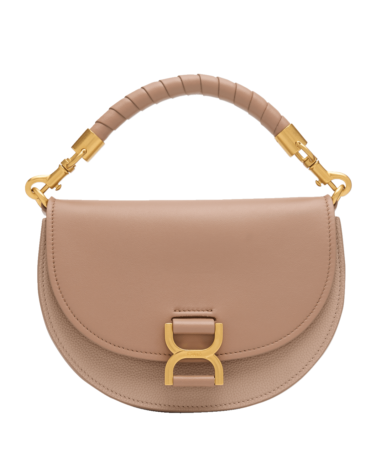 Chloe Marcie Chain Flap Crossbody Bag in Leather