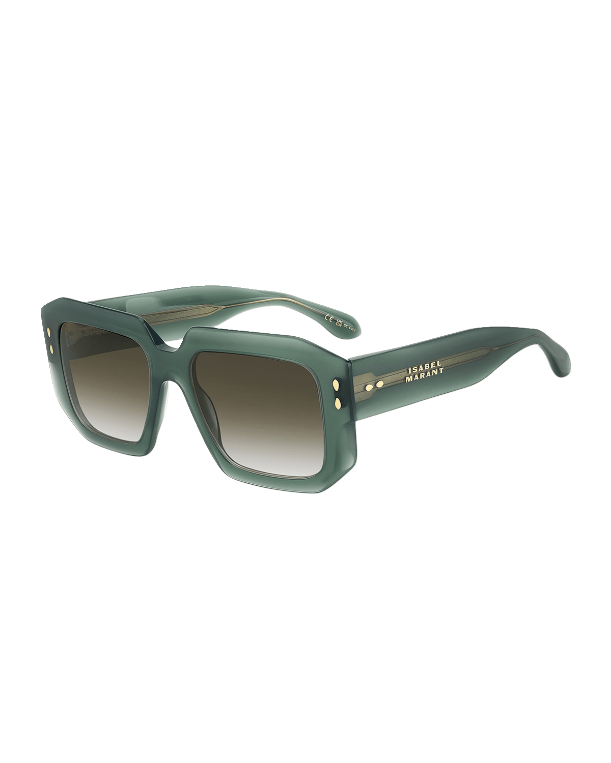 Isabel Marant Gradient Acetate Square Sunglasses