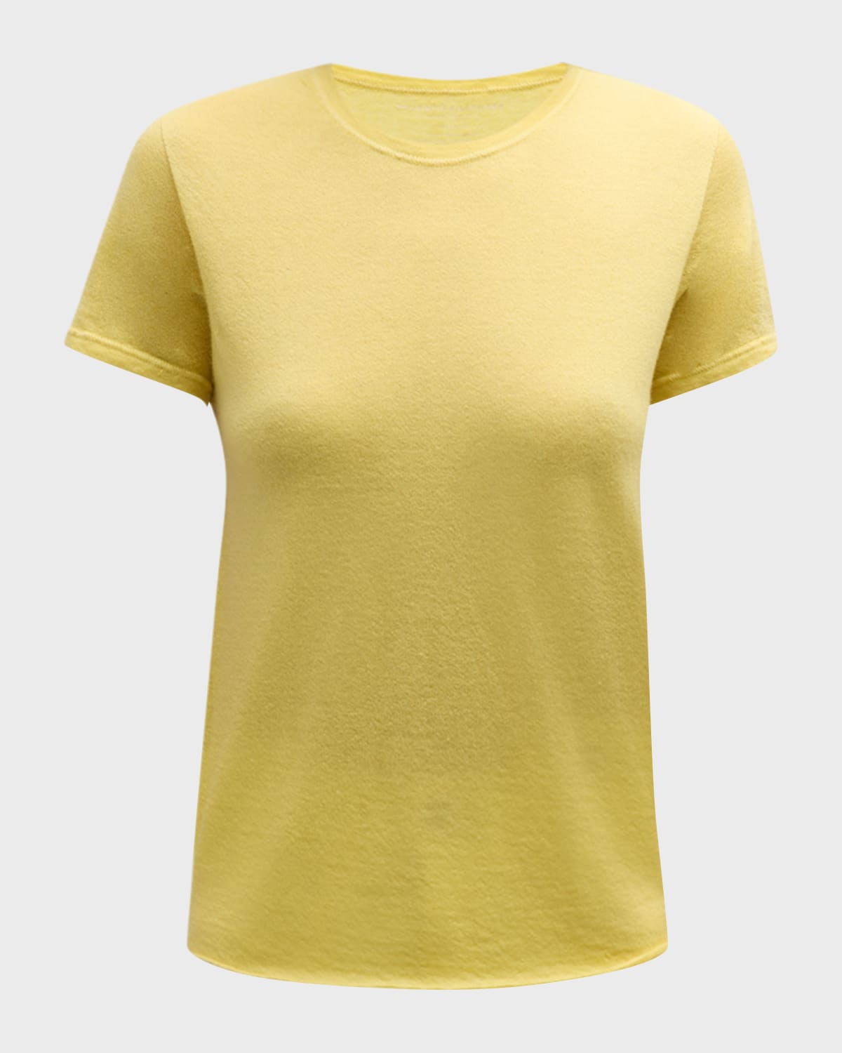 Majestic Filatures Cashmere Short-Sleeve Crewneck T-Shirt