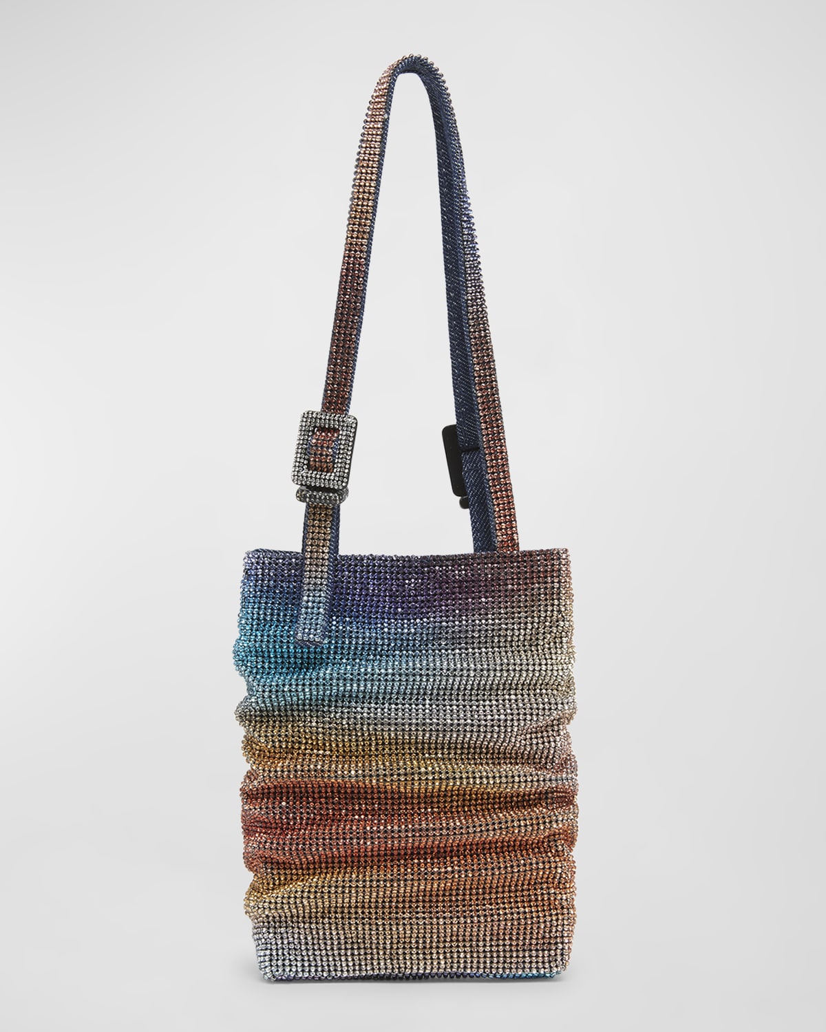 Benedetta Bruzziches Lollo La Petite Crystal Top-Handle Bag