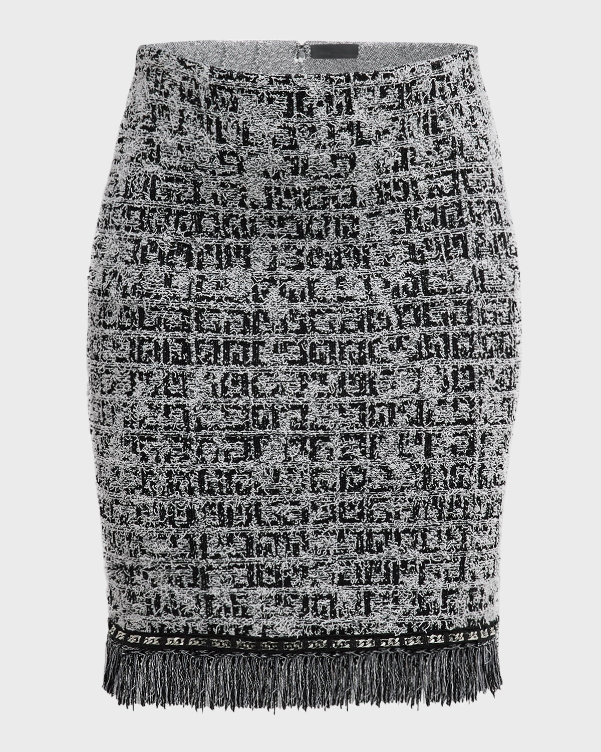 Givenchy Tweed Knit Mini Skirt