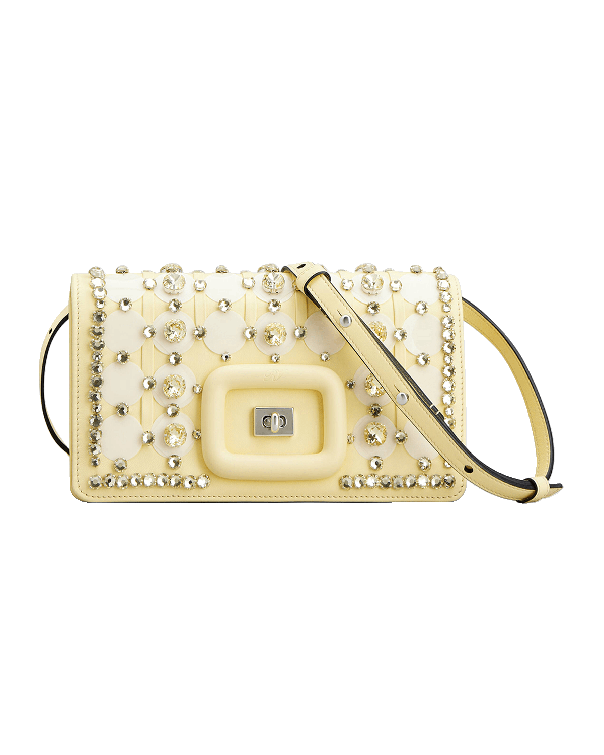 Roger Vivier Viv Choc Disco Mini Embellished Crossbody Bag