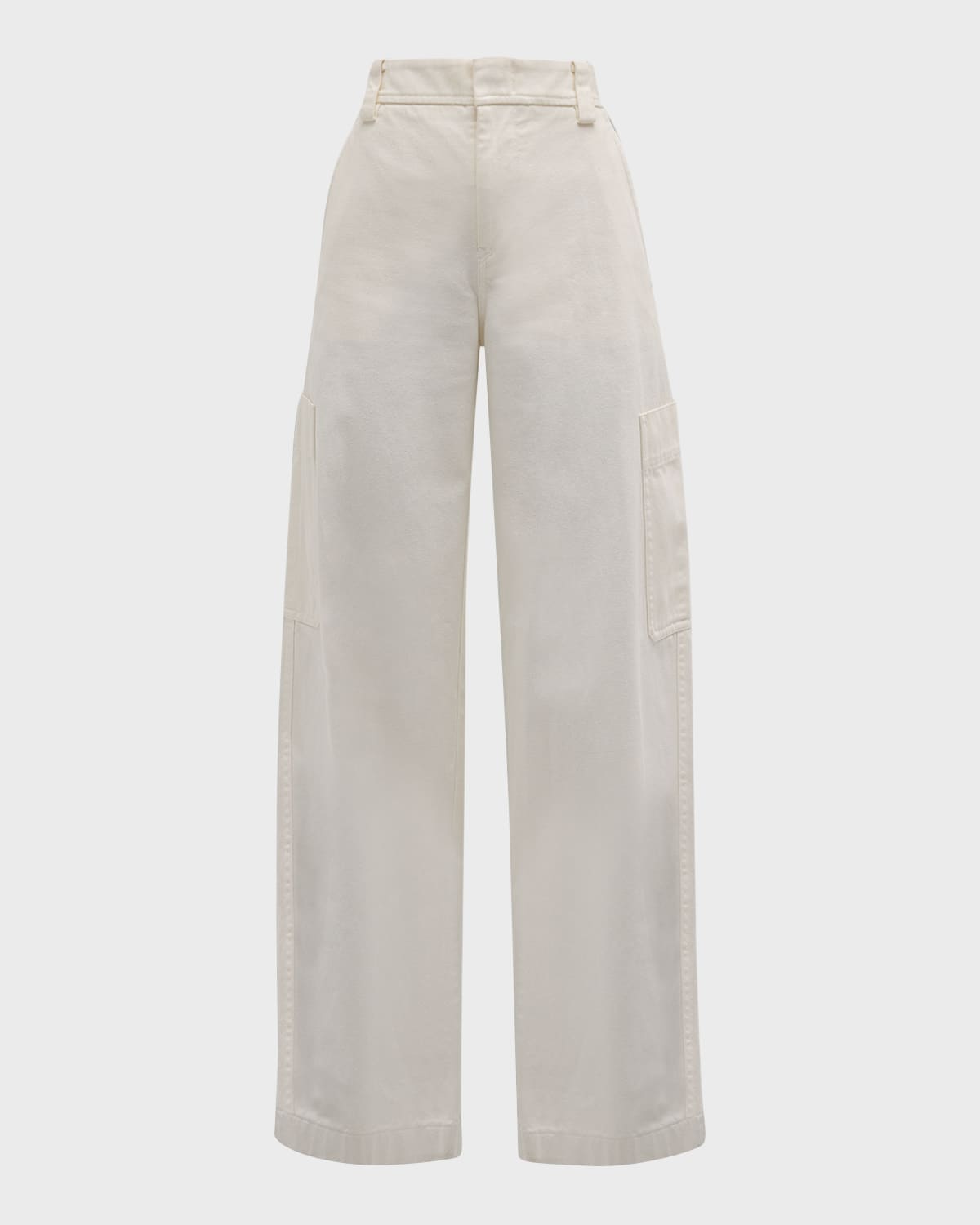 Vince Utility Wide-Leg Cotton Pants