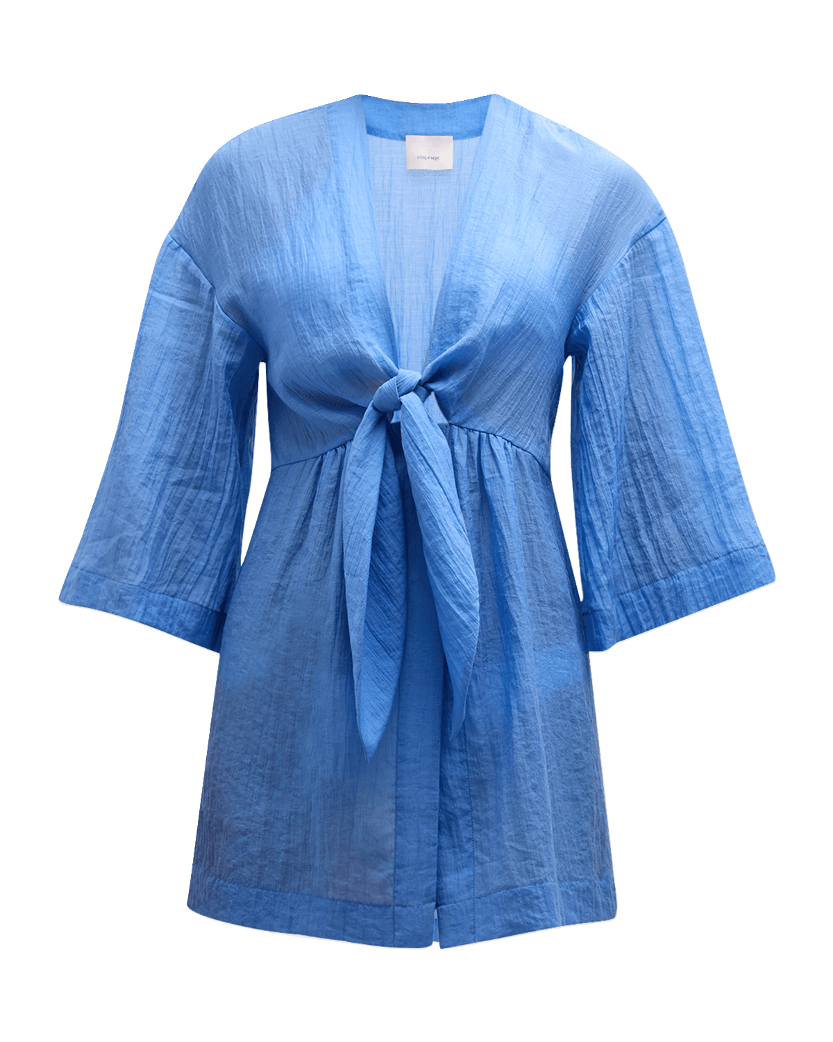 Cinq a Sept Ralpha Crinkled Mini Dress Coverup