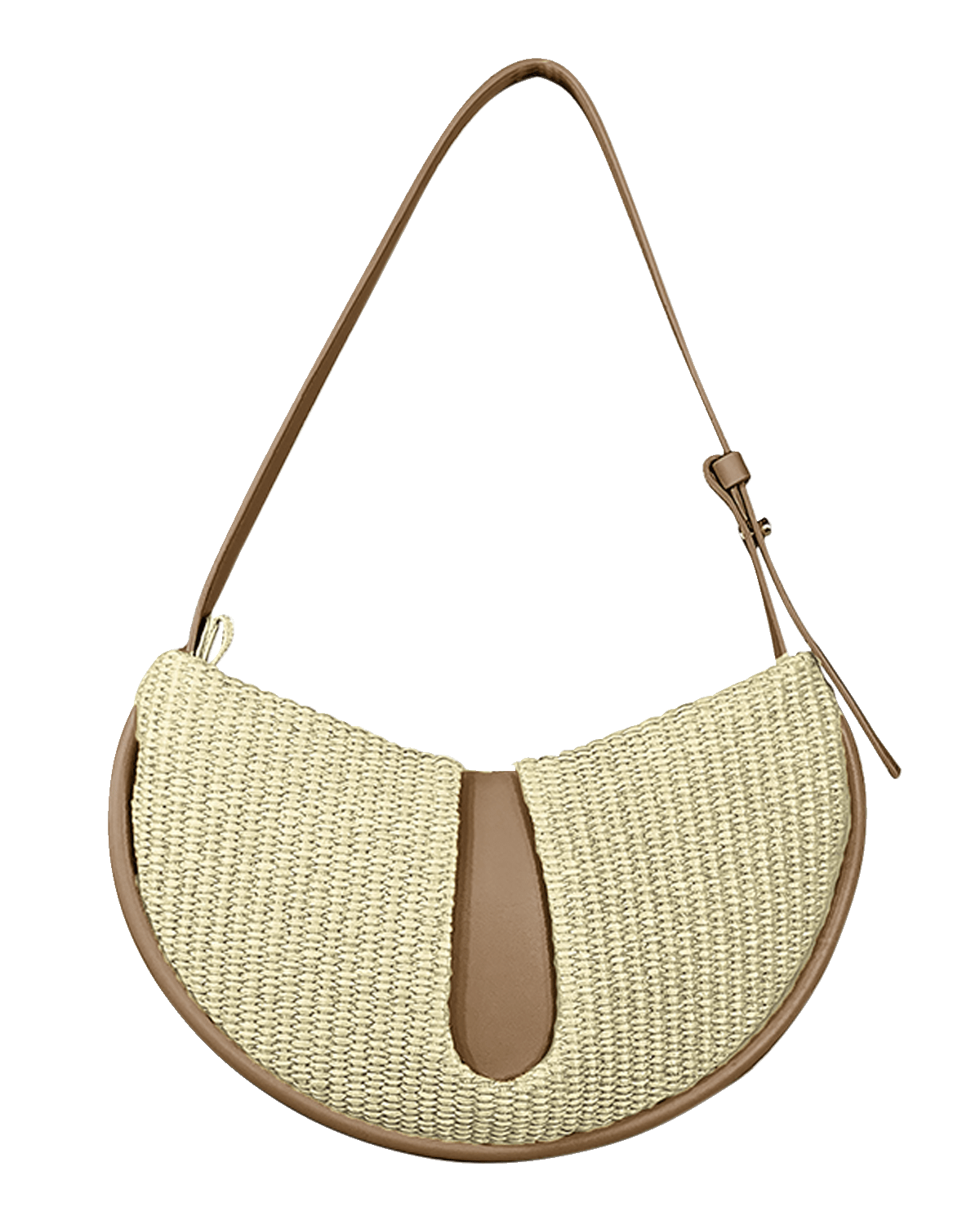 THEMOIRE Ebe Eco-Fabric Straw Shoulder Bag