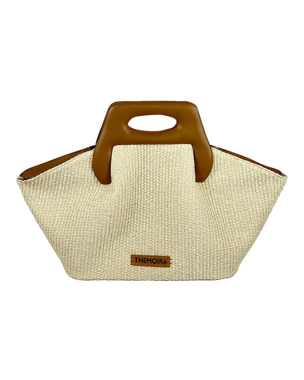 THEMOIRE Dhea Eco-Fabric Straw Top-Handle Bag