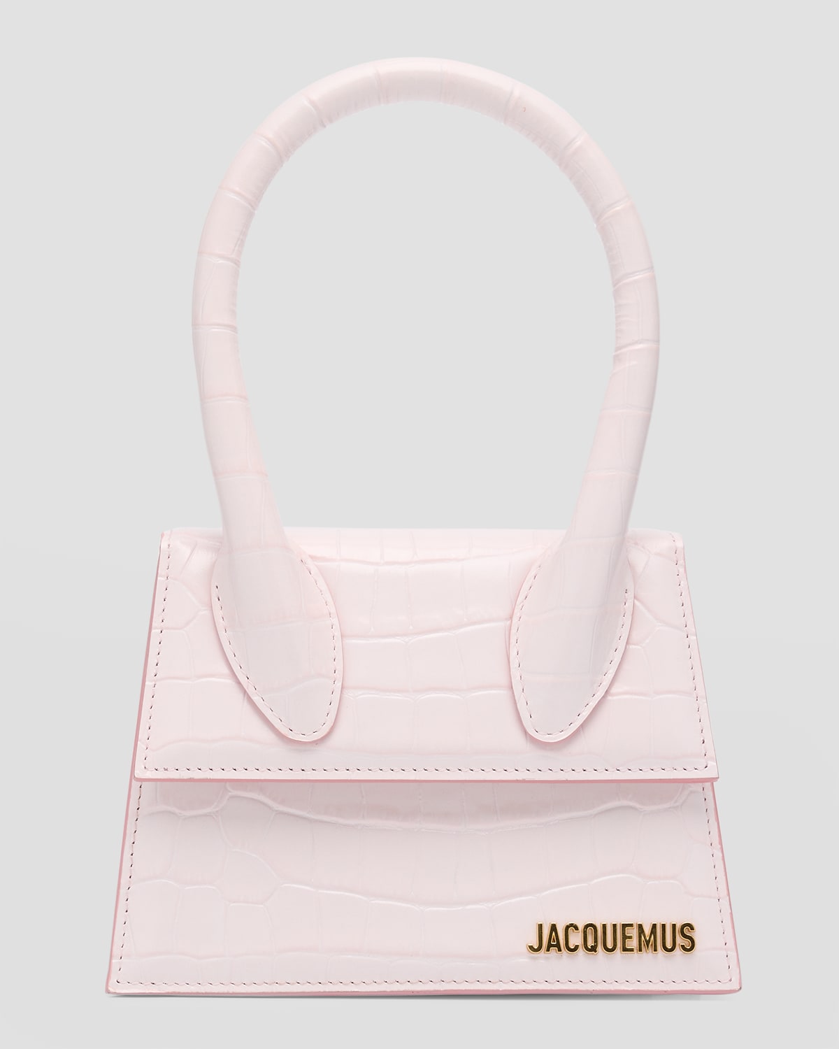 Jacquemus Le Chiquito Moyen Buckle Top-Handle Bag