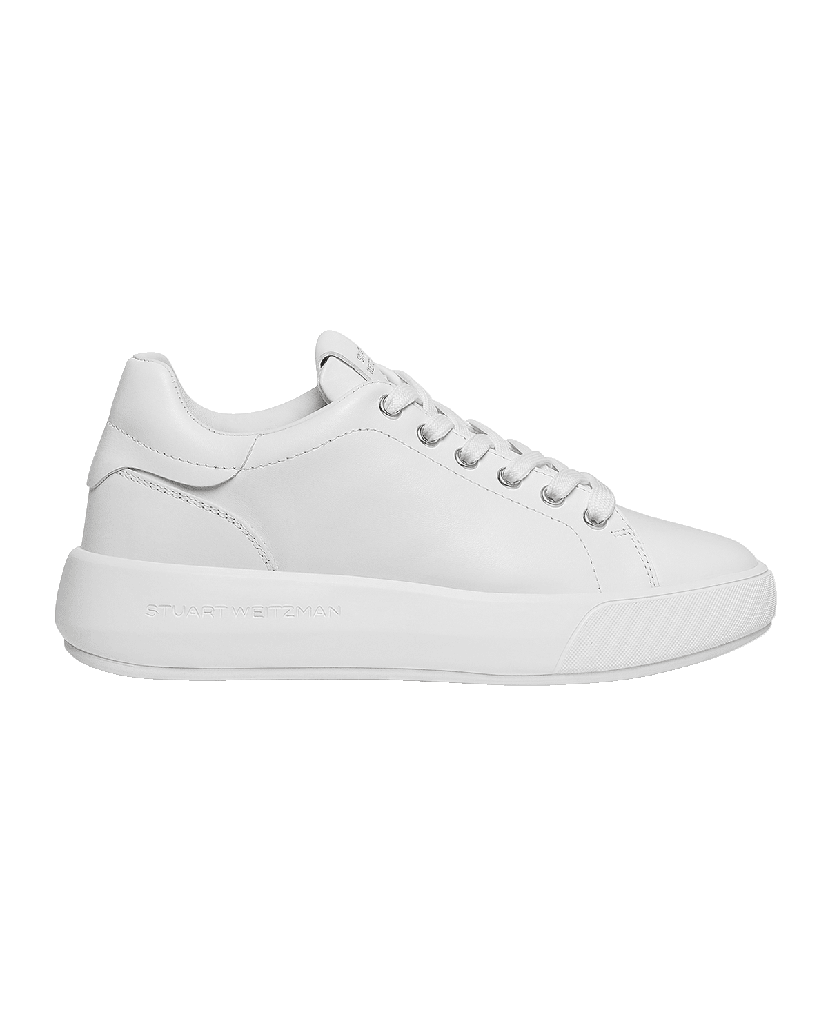 Stuart Weitzman Pro Sleek Leather Sneakers