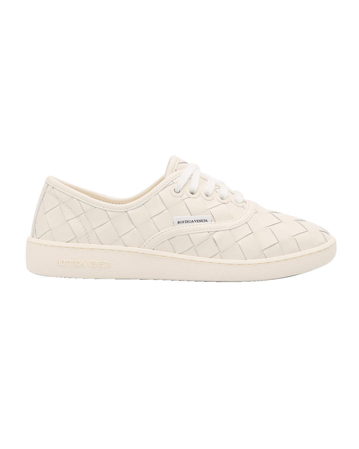 Bottega Veneta Sawyer Intrecciato Leather Low-Top Sneakers