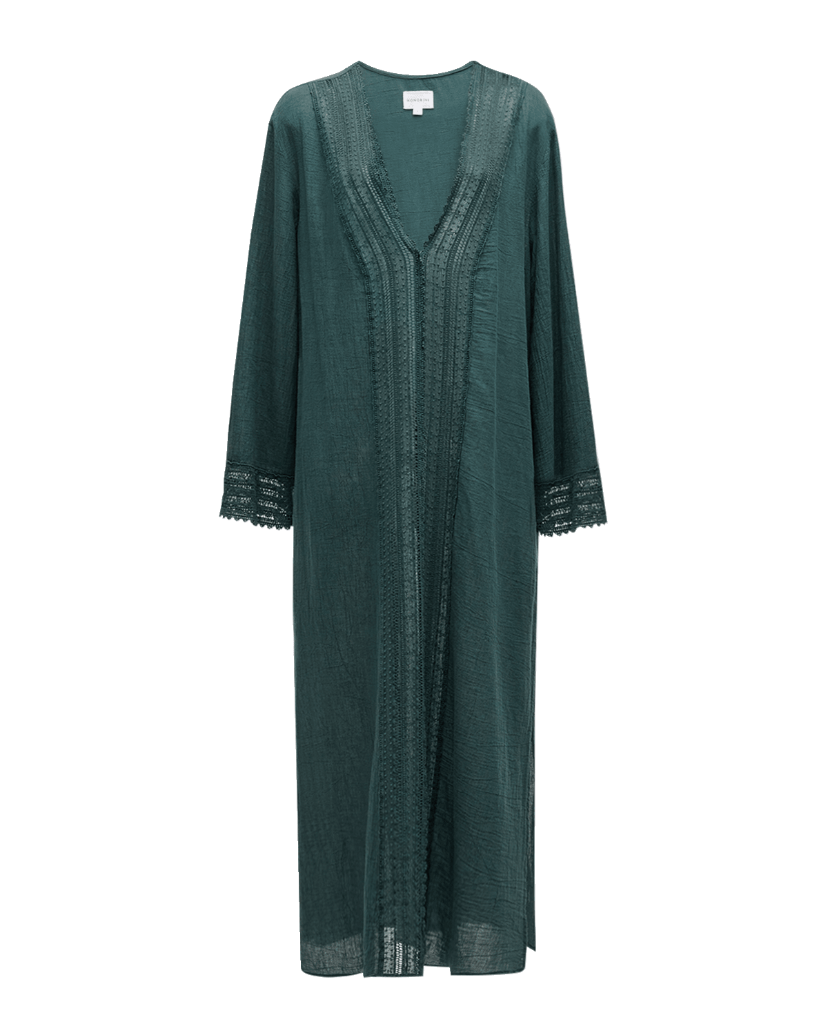 Honorine Eden Lace-Trim Maxi Coverup