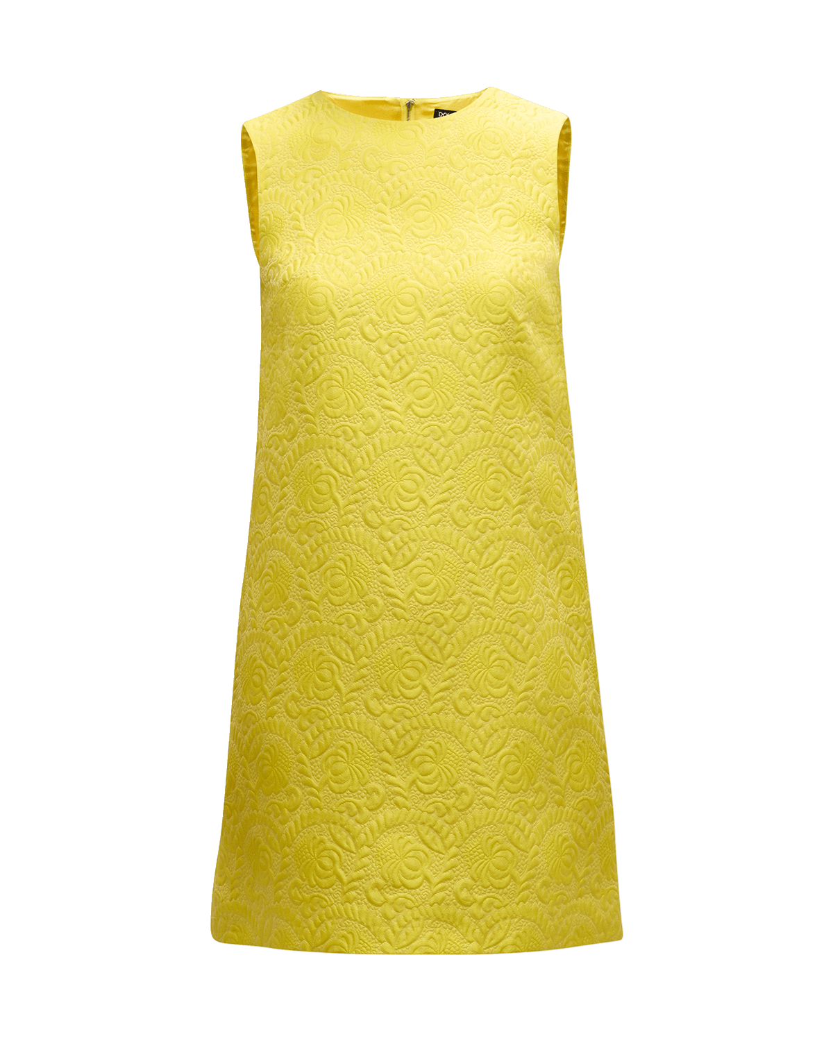 Dolce&Gabbana Matelasse Fiori Jacquard Mini Dress