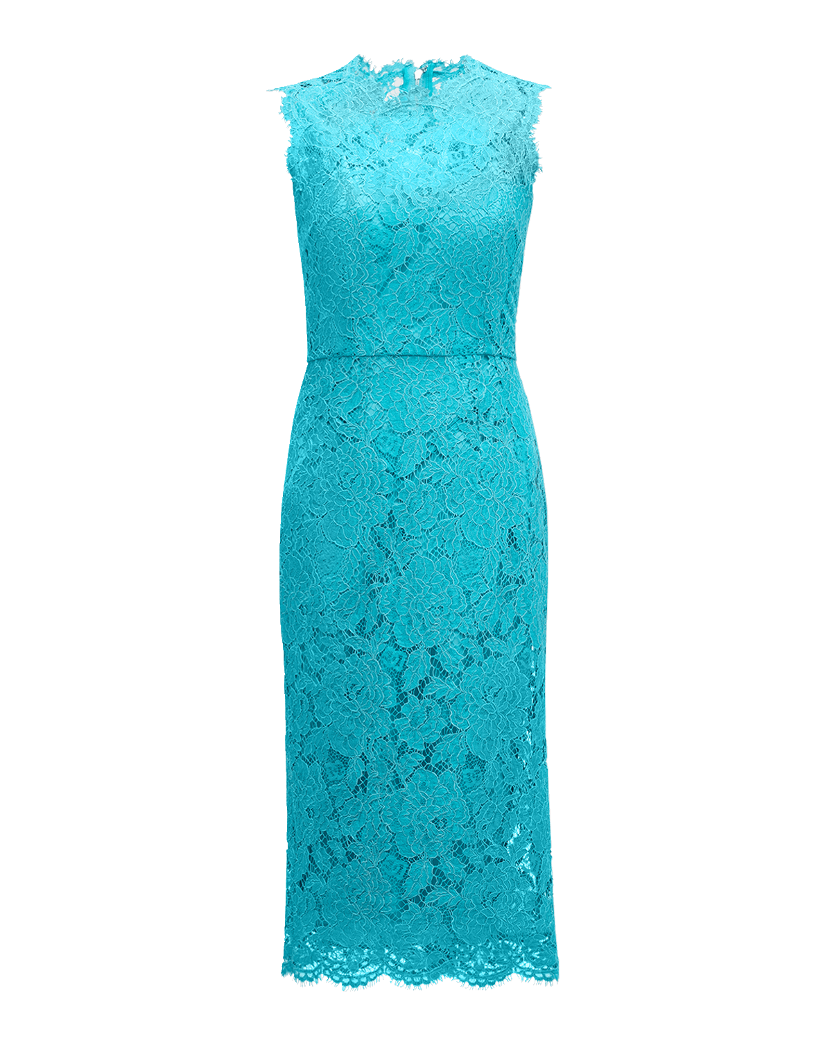 Dolce&Gabbana Floral Lace Midi Dress