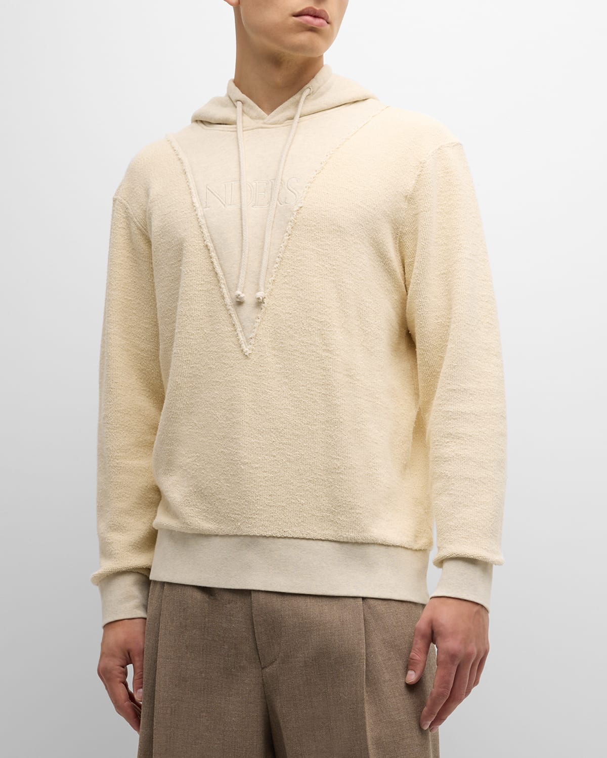 JW Anderson Men's Logo Reverse Hoodie
