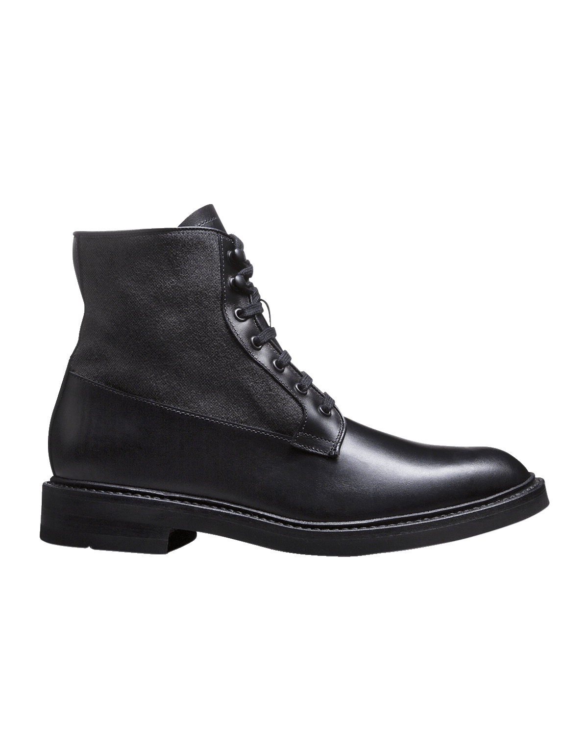 Allen Edmonds Men's Dain Leather and Suede Lace-Up Boots