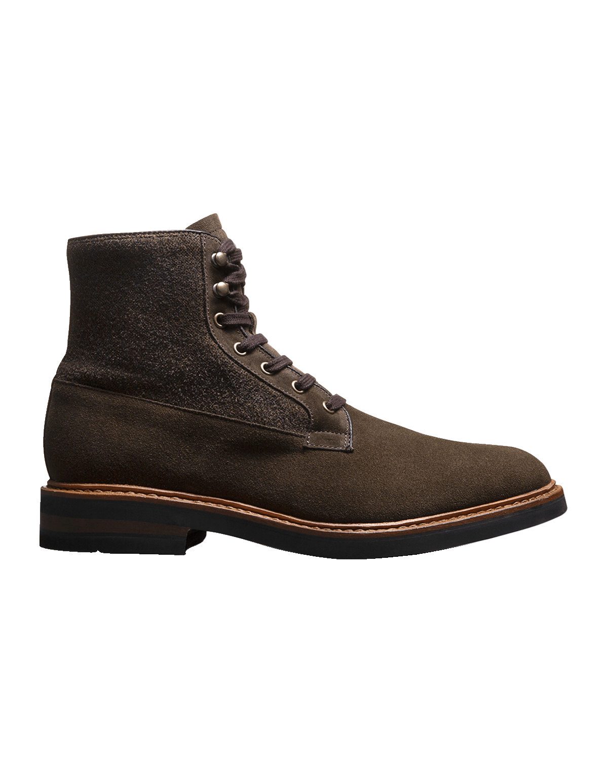 Allen Edmonds Men's Dain Suede Lace-Up Boots